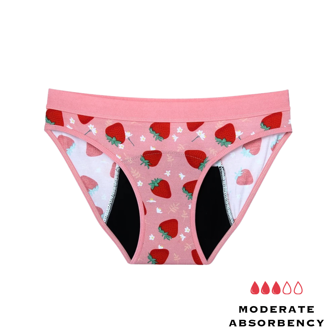 Strawberry Crush Period Panty 3 pack